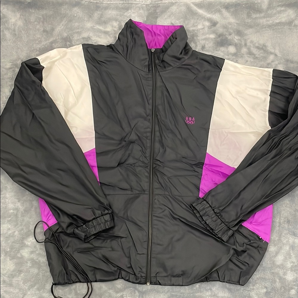 USA Olympic Black and Purple jacket